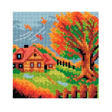 2478D ORCHIDEA Канва с нанесенным рисунком 15x15 см