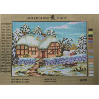 Канва с рисунком Collection D`Art J10 'Ассорти' 40*50 РТО